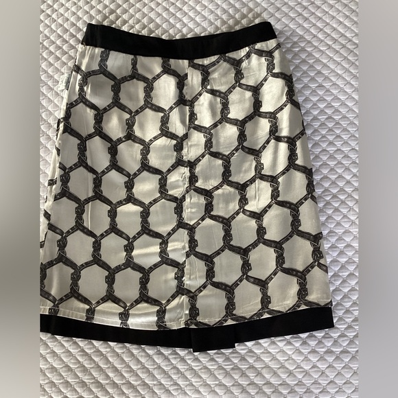 L.A.M.B. Fall2007 Black Front Pockets Straight Pencil Wool Skirt 12 - Picture 13 of 15